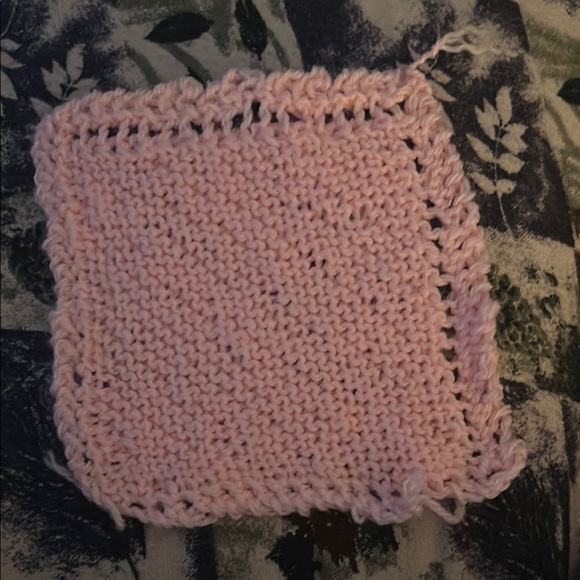 Red and Yellow Textured Wash Cloth for Bath - Picture 14 of 16